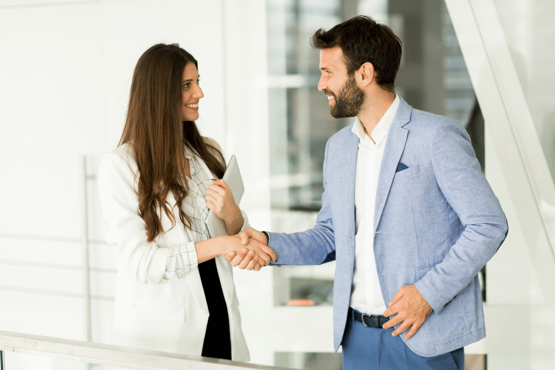 partner business discussion